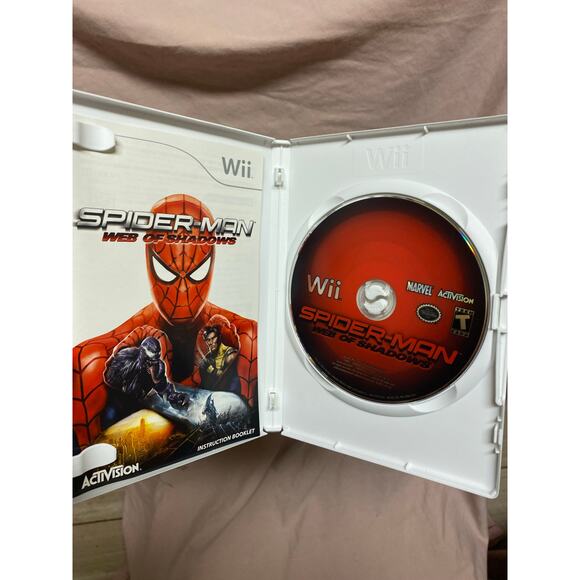 Spider-Man: Web of Shadows (Nintendo Wii, 2008) CIB - Picture 2 of 4
